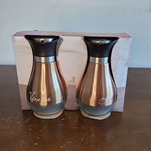 2-teiliges Gewürzset mit Kupferoberfläche - Bild 1 von 4