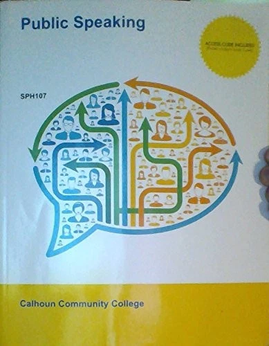 PUBLIC SPEAKING - SPH107 (CALHOUN COMMUNITY COLLEGE) - THE By Stephen E. Lucas - Image 1 of 1