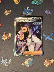Cartas Pokémon Profesor Turo’s Scenario 240/182 Arte Completo Paradoja Grieta - (Nuevo) - Imagen 1 de 6