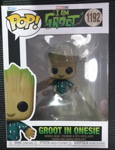 Funko Pop! Marvel Studios 1192 I Am Groot In Onesie Action Figure Collezionismo - Imagen 1 de 2