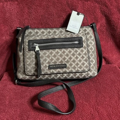 Bolso Bandolera Dana Buchman Hombro Multi Bolsillos Foto 1 de 4