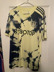 Aaronson #7 Men’s Extra LARGE Leeds United Adidas AeroReady Away Jersey - Picture 1 of 2