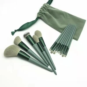 13pcs Makeup BRUSHES Kit Set Powder Foundation Eyeshadow Eyeliner Lip Brush NEW - Picture 1 of 26