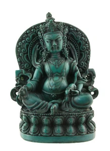 Vaishravana- Soprammobile Buddista - Kubera Jambhala Dieu Dei Ricchezza 12 CM # - Picture 1 of 3
