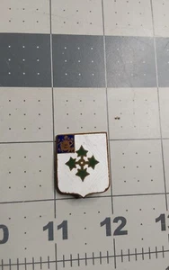k WWII US Army 47° Reggimento Fanteria Pinback DI DUI - Foto 1 di 2