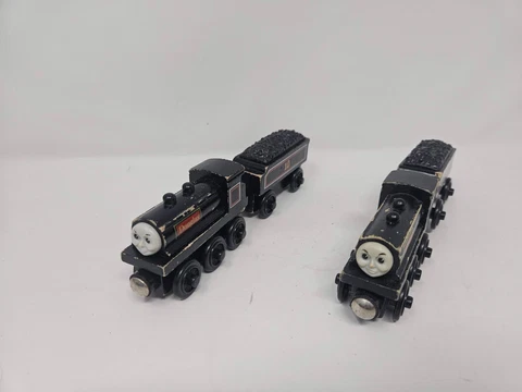 Thomas & Friends Wooden Railway Donald Douglas & Tenders Train Tank Engine GUC Cover