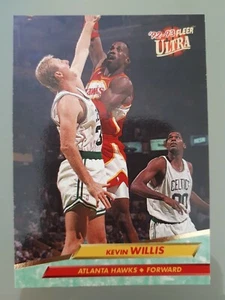 1992-93 Fleer Ultra Basketball Kevin Willis #7 Atlanta Hawks NBA - Bild 1 von 2
