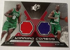 2005-06 SPx Winning Combos Materials Antoine Walker Gary Payton #WC-WP  (SC797)