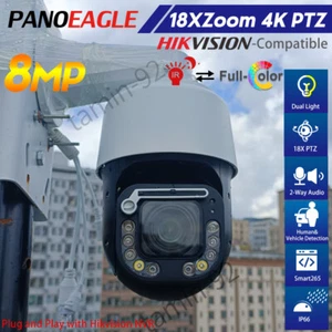 Hikvision Compatible ColorVu IR 4K 18XZoom PTZ Camera POE 2-Way Audio with Wiper - Bild 1 von 22