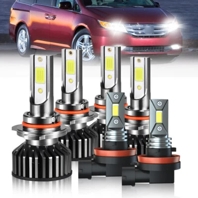 Faros antiniebla LED 6000K para Honda Odyssey 2005 2006 2007 2008-2010 Foto 1 de 4