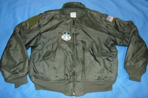 VTG. ALPHA INDUSTRIES USGI FLYERS COLD WEATHER 45/P FLIGHT JACKET - Picture 1 of 6