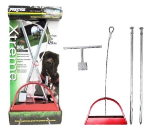 Extreme Anchor Dog Stake 360 Roaming Freedom Enredo Libre Resistencia Soporta 125 libras - Imagen 1 de 12