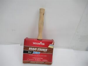 Wooster F5116-5-1/2 , 5-1/2" Bravo Stainer Firm Bristle Brush