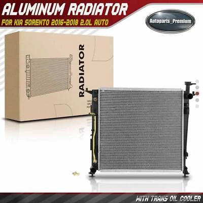 Радиатор с масляным радиатором трансмиссии для Kia Sorento 2016-2018 2,0 л автоматическая коробка передач. - Изображение 1 из 4