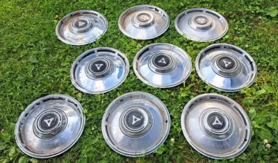 Lote de 9 Tapacubos Cubiertas Rueda Dodge Dart 13" 1967 67 1968 68 Juego 4  Foto 1 de 4