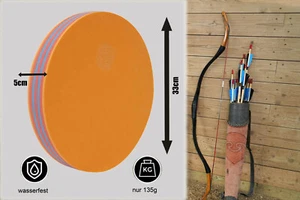 Yate Bogenschießen Zielscheibe Wurfscheibe 33cm Schaumstoff Polyfoam - Bild 1 von 7