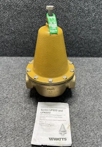 WATTS 1 1/2" LF 223 Water Pressure Reducing Valve Lead Free High Capacity - Picture 1 of 8