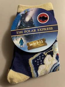 New Polar Express Socks For Kids. Size 9-2.5 - Picture 1 of 4