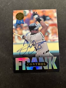 1993 Blattkontrolle # 7 Frank Thomas Auto/250 Chicago weiße Sox - Bild 1 von 2