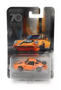 Matchbox Superfast 1980 Porsche 911 Turbo orange. Moving Parts 70 years. 1/5 - Picture 1 of 1