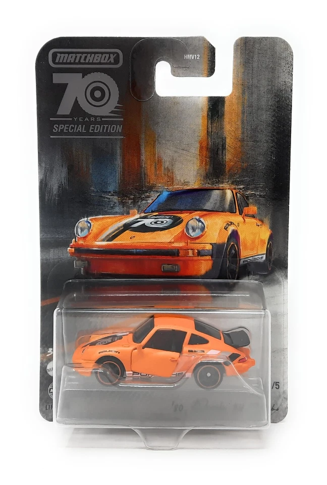Matchbox Superfast 1980 Porsche 911 Turbo arancione. Parti mobili 70 anni. 1/5 - Immagine 1 di 1