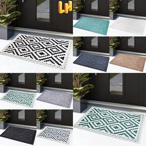 Dirt Trapper Indoor Door Mat Non-Slip Entrance Rug Outdoor Front Back Doormat UK - Picture 1 of 42