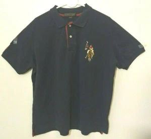 Polo Assn de Estados Unidos para hombre talla XL grande bordado color logotipo azul - Imagen 1 de 4