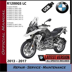 BMW R1200GS LC Workshop Service Repair Manual 2013 - 2017 K50 09/2017 Edition - Picture 1 of 3