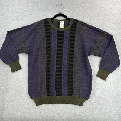 Suéter Vintage Neiman Marcus Para Hombres XL Lana Mezcla Alpaca Gris Azul Francia Usado en Excelente Condición Foto 1 de 4