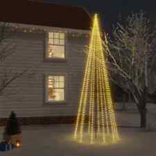 vidaXL Christmas Tree with Spike Warm White 732 LEDs 500 cm ESO