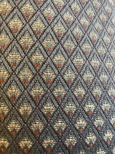 2 Stroheim & Romann Designer Stoff 27” x 18” Muster Blue Diamond Arbois Neu - Bild 1 von 7
