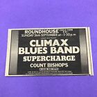 Climax Blues Band Supercharge Roundhouse 1976 Gig Music Press Advert Cutting