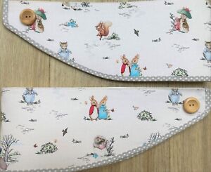 Peter Rabbit Nursery Curtain Tie Backs Handmade