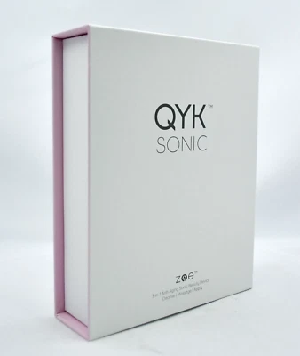 QYK Sonic 3 em 1 dispositivo de beleza antienvelhecimento limpeza massagem aplicar *novo na caixa* - Imagem 1 de 4
