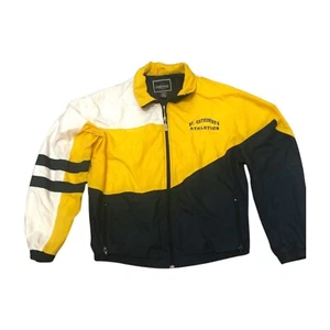 Vintage Men's size M Holloway Nylon Performance Jacket Colorful Windbreaker - Picture 1 of 6