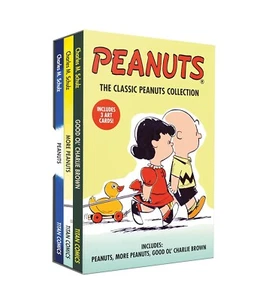 NEW BOX PEANUTS 3 book CLASSIC collection More / Charlie Brown - Imagen 1 de 5