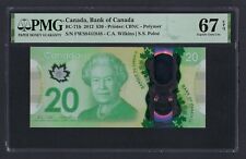 Canada 20 Dollars 2012 BC-71b Uncirculated Grade 67