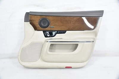 2010-2015 Jaguar XJ XJL Front Right Passenger Interior Door Panel Trim OEM - Image 1 of 4