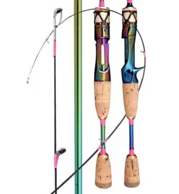 Fishing Rods Carbon Fiber Spinning/casting Rod 2 Sections Freshwater Saltwater - Image 1 of 4