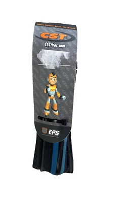 CST Czar Comp Tire Black Blue 700x23c Clincher Road Race Fixed Gear Bike - Image 1 of 2