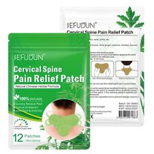 12pcs Knee Joint Pain Relief Patch Natural Ingredients Wormwood Self-adhesive