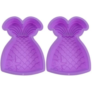 Mermaid Tail Cookie Mold Mermaid Tail Soap Mold Cake Mold Pan - Picture 1 of 12