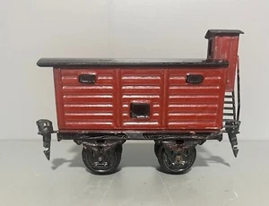 Märklin 19??0 vagón de mercancías cubierto 2 ejes escala 0 - Imagen 1 de 5