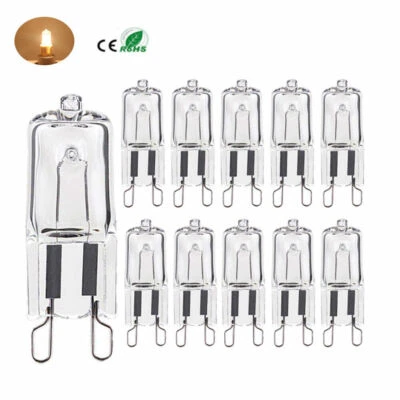 LED Bulb G9 Halogen Bulbs 25W 28W 40W 50W 60W Warm White Filament Lamp Replace - Image 1 of 4