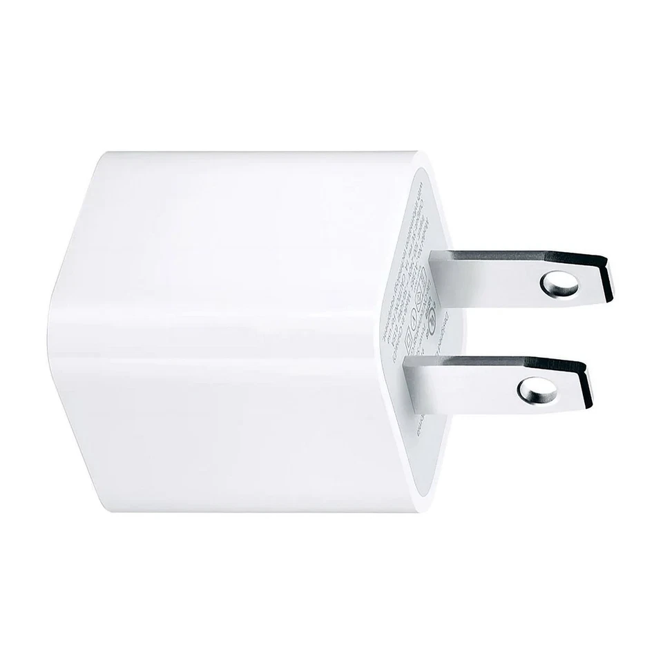 OEM USB Home Wall Charger Power Adapter 100V 5W for Apple (A1385)- 10 Pack - Image 1 of 1