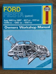HAYNES MANUAL FORD FIESTA MARK 2 INC XR2, 1.0 1.1, 1.3, 1.4, 1.6 1983 - 1987 - Picture 1 of 4