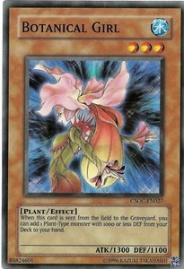 Botanical Girl CSOC-DE027 Common Yu-Gi-Oh Karte (U) - Bild 1 von 3