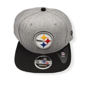 New Era Pittsburgh Steelers 9Fifty Heather Action OF Adjustable Snapback Hat Cap - Picture 1 of 6