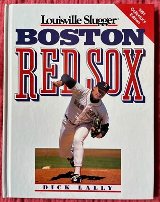 1991 Boston Red Sox Louisville Slugger Collector's Edition Book Roger Clemens - Image 1 of 4