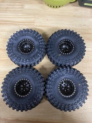 Proline Trepador G8  compound crawler tires w/ 1.9 aluminum Beadlocks  - Image 1 of 4